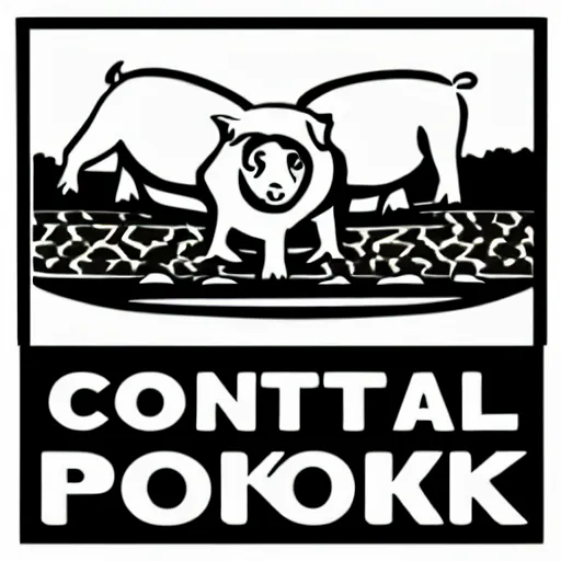 Image similar to “a logo for central pork”