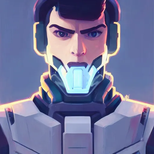 Image similar to face icon stylized minimalist mechwarrior, loftis, cory behance hd by jesper ejsing, by rhads, makoto shinkai and lois van baarle, ilya kuvshinov, rossdraws global illumination