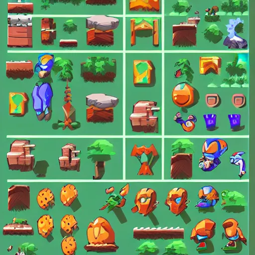 prompthunt: A game assets spritesheet by Rayman legends online