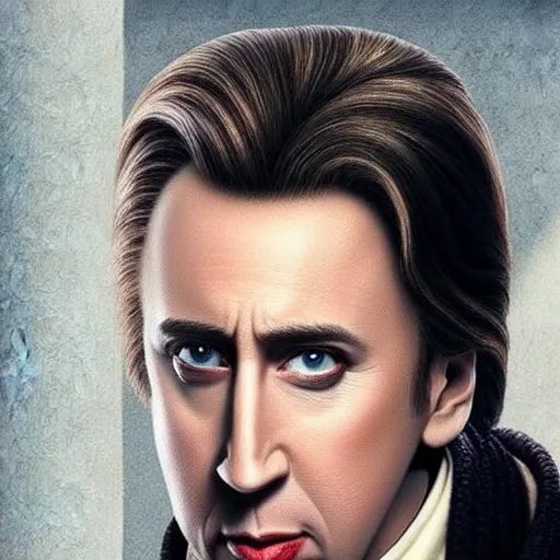 Prompt: beautiful beautiful beautiful beautiful beautiful beautiful beautiful Nickolas Cage