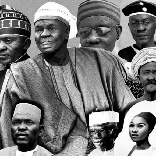 Image similar to historical figures in nigeria