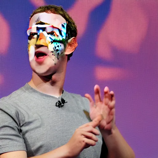 Image similar to photo of mark zuckerberg with neko ears