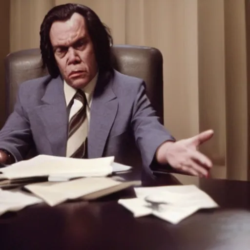 Image similar to a film still of Funny Valentine in Frost/Nixon(2008)