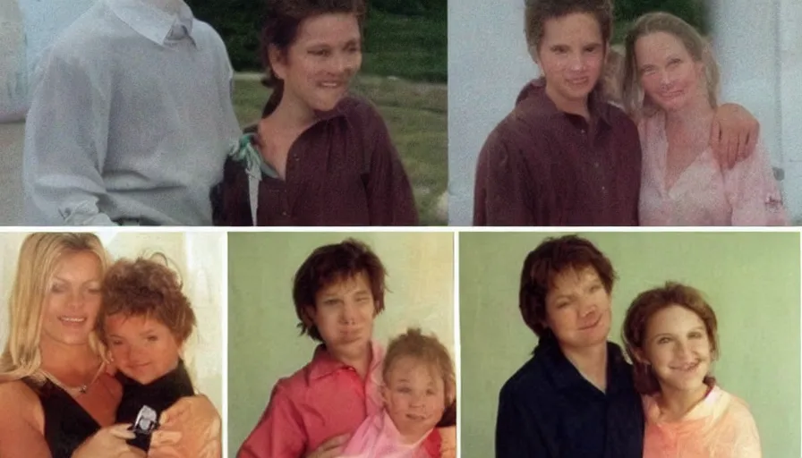 Image similar to i can't believe that almost 2 0 years went by between these pictures