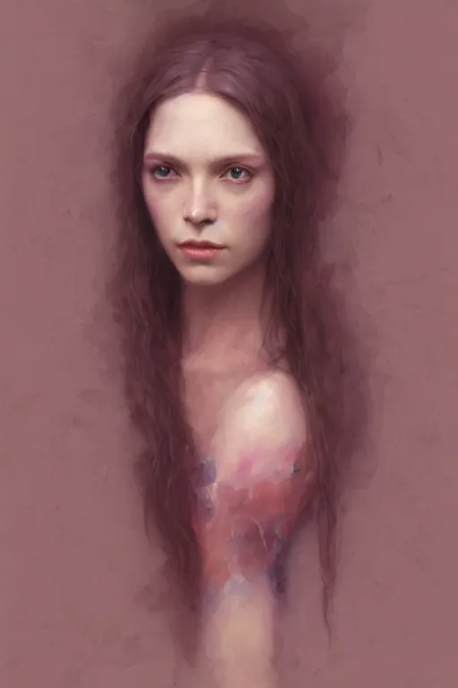 Image similar to Portrait of beautiful pale Wanda Maximoff, artstation, painted by Wayne Barlowe and Greg Rutkowski and zdislav beksinski and Ruan Jia and Mandy Jurgens and Artgerm and william-adolphe bouguereau