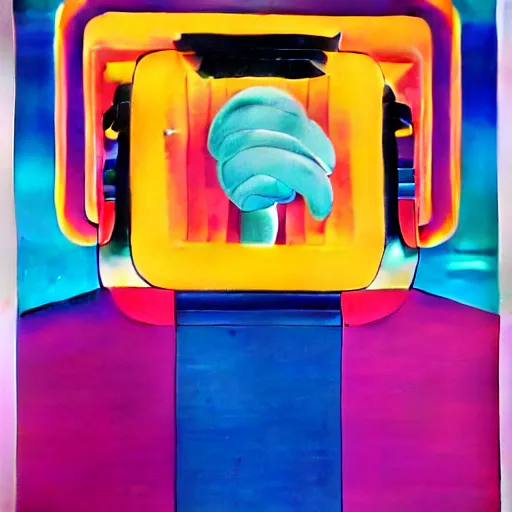 Image similar to packaging by shusei nagaoka, kaws, david rudnick, airbrush on canvas, pastell colours, cell shaded, highly detailed