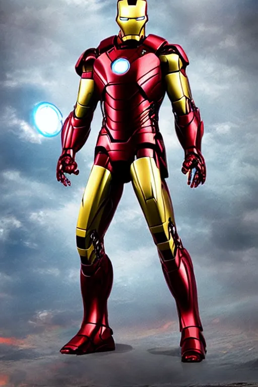 Prompt: Rookantha Goonatillake as Iron Man