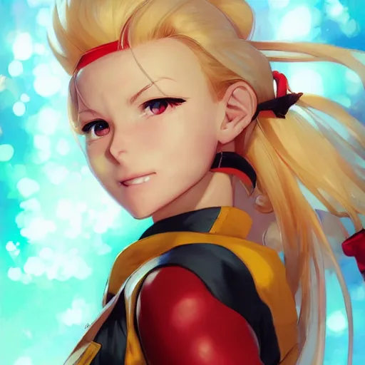 Vega from Street Fighter 2 by pixiv, by Ilya, Stable Diffusion