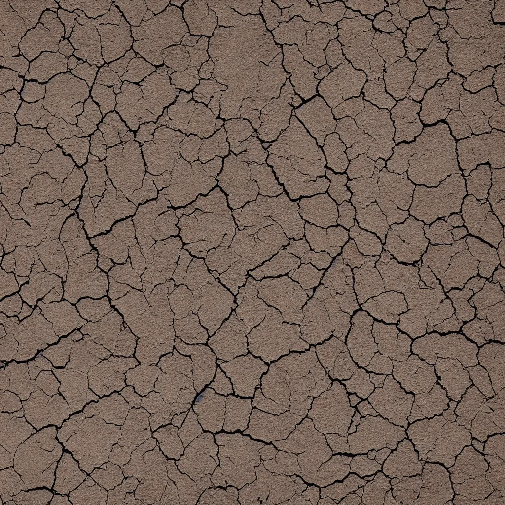Prompt: huge cracked clay texture material, high definition, high detail, 8k, photorealistic