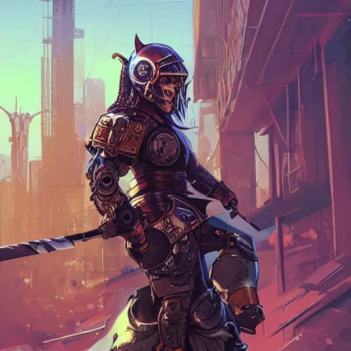 Image similar to cyberpunk viking helmet mask warrior goddess robot ninja fantasy, art gta 5 cover, official fanart behance hd artstation by jesper ejsing, by rhads, makoto shinkai and lois van baarle, ilya kuvshinov, ossdraws