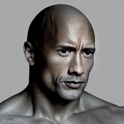 Image similar to Dwayne the rock Johnson, Taylor swift hair, Taylor swift face