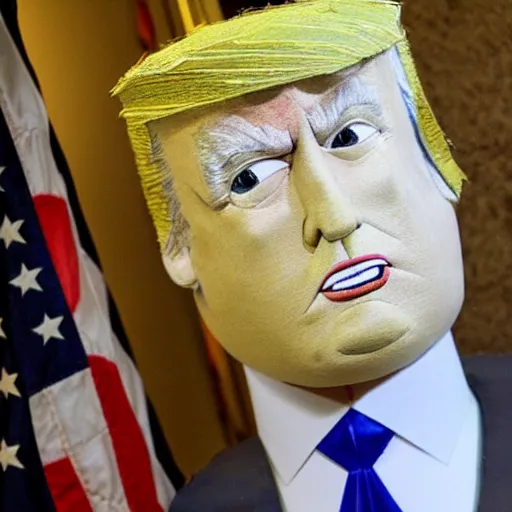 Image similar to Paper Mache of Donald Trump