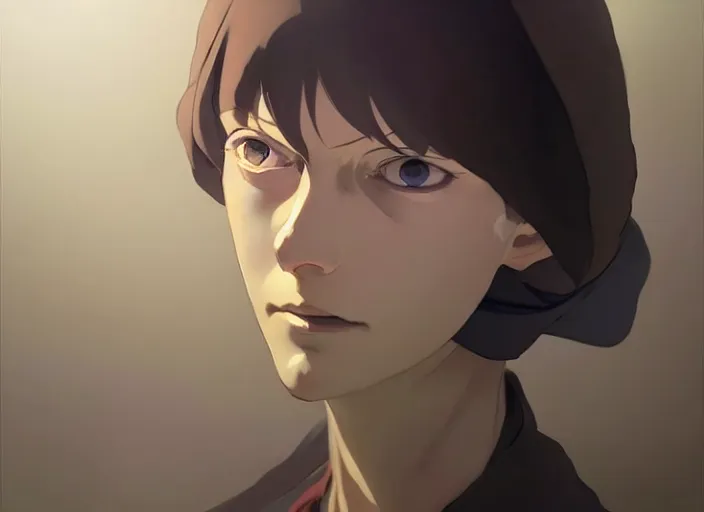 Image similar to florence nightingale 5 5 years old, character face study, faces only, concept art finely detailed perfect art, painted by greg rutkowski makoto shinkai takashi takeuchi studio ghibli, pinterest, cevagraf comics