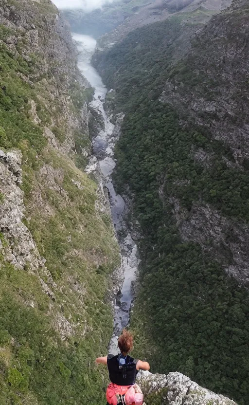 Prompt: We climbed the mountain Up impossible black cliffs Touching clouds But the path down Has been blocked, So we climb again Our eyes ever-focused On the crystal waters Of the valley below