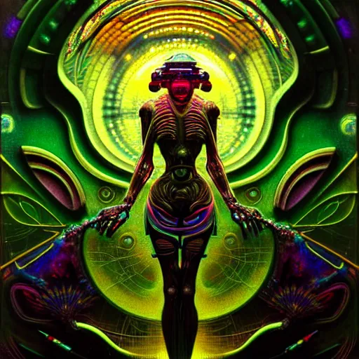 Prompt: extremely psychedelic beautiful brutalist cyborg organism infected by night. intricate, elegant, highly detailed, extremely lifelike photorealistic digital painting, artstation. steichen, gaston bussiere, tom bagshaw, brutalist cyberpunk alphonse mucha, geiger. elegant minimalism. anatomically correct. sharp focus. surreal lush melancholic cosmic hallucination