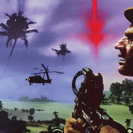 Image similar to apocalypse now for the nintendo 6 4