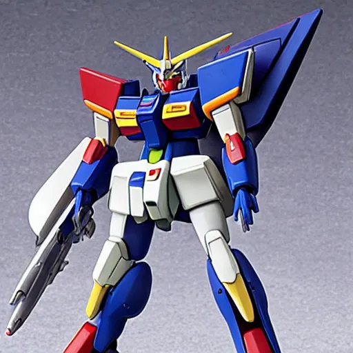 Image similar to gundam model bandai box art