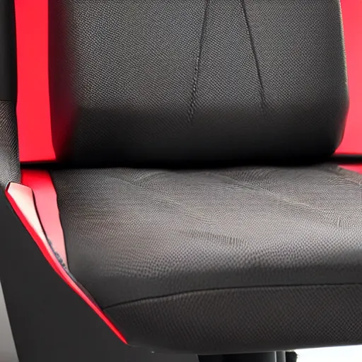 Image similar to Gaming Chair made of Midjets, product photo, innovative