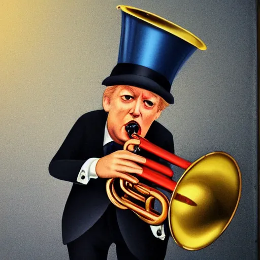 Image similar to donald trumpet