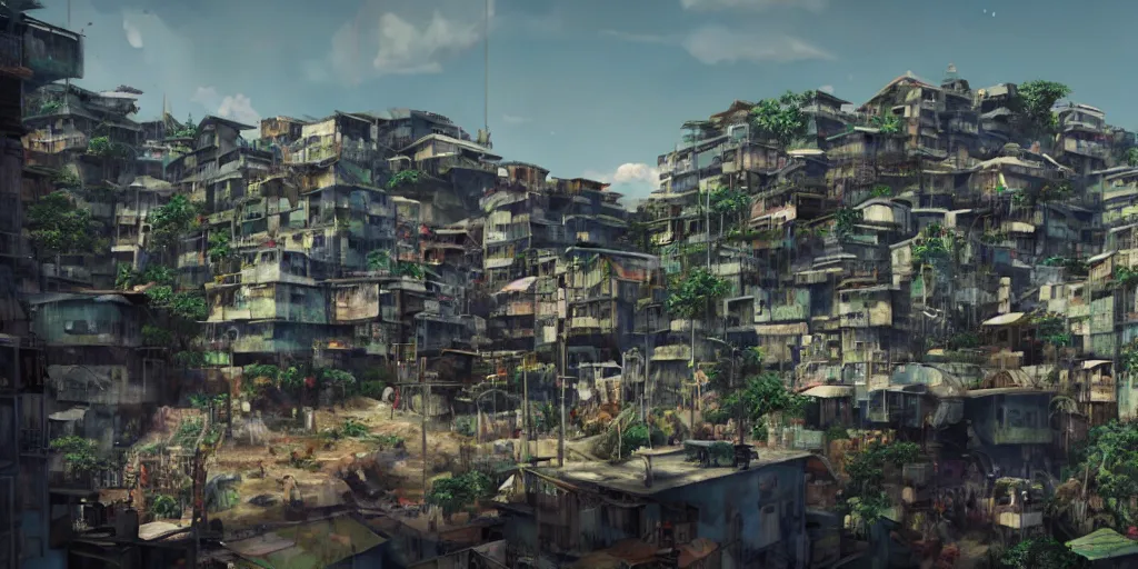 Prompt: a film still of favela on a pirate ship, medium shot, waist up, studio ghibli, pixar and disney animation, sharp, rendered in unreal engine 5, anime key art by greg rutkowski, bloom, dramatic lighting