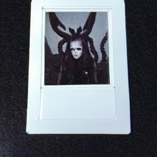 Image similar to demon polaroid