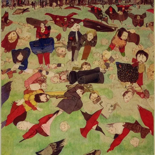 Image similar to Henry Darger