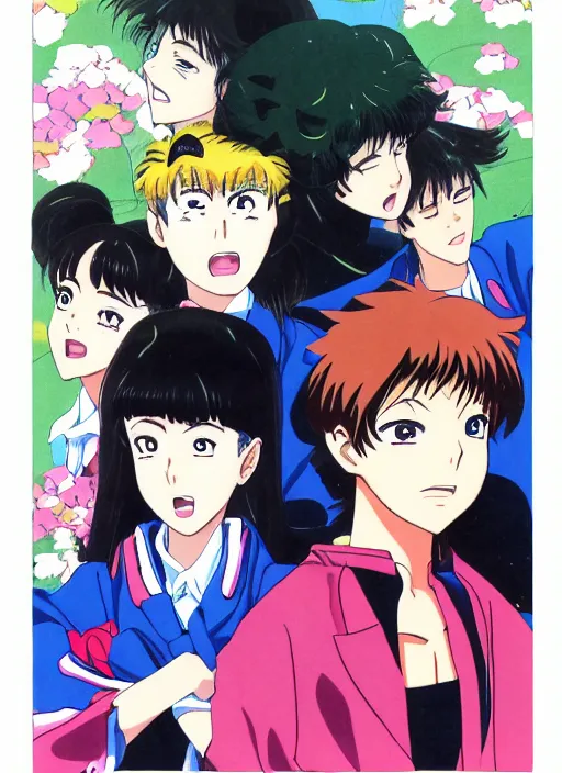 Prompt: teenaged girl, anime by akiko higashimura, hirohiko araki, clamp, and rumiko takahashi