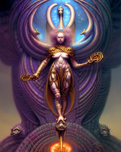 Prompt: the chariot, tarot card, fantasy character portrait made of fractals, ultra realistic, wide angle, intricate details, the fifth element artifacts, highly detailed by peter mohrbacher, hajime sorayama, wayne barlowe, boris vallejo, aaron horkey, gaston bussiere, craig mullins