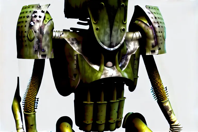 Image similar to armored up biomechanical waste disposal soldier, insectoid, muted colours, dark, sewage, amateur hr giger