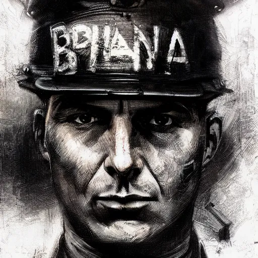 Image similar to portrait of a spanish anarcho - syndicalist buenaventura durruti, colourised, face portrait, epic, tragic, military art, fantasy, dieselpunk, hd shot, digital portrait, beautiful, artstation, comic style, by artgerm, guy denning, jakub rozalski, magali villeneuve and charlie bowater