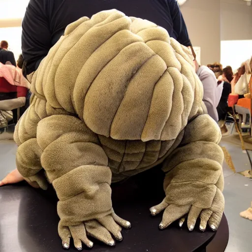 Image similar to large tardigrade with fur