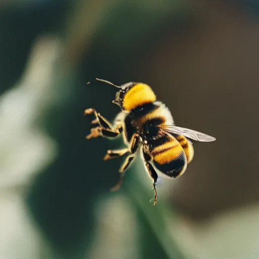 Prompt: photo of doug ford eating a bee cinestill, 8 0 0 t, 3 5 mm, full - hd