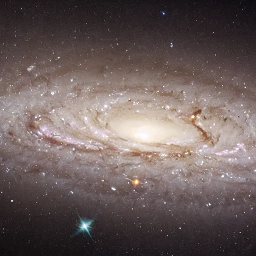 Image similar to The Andromeda Galaxy. Photo. High-definition images.