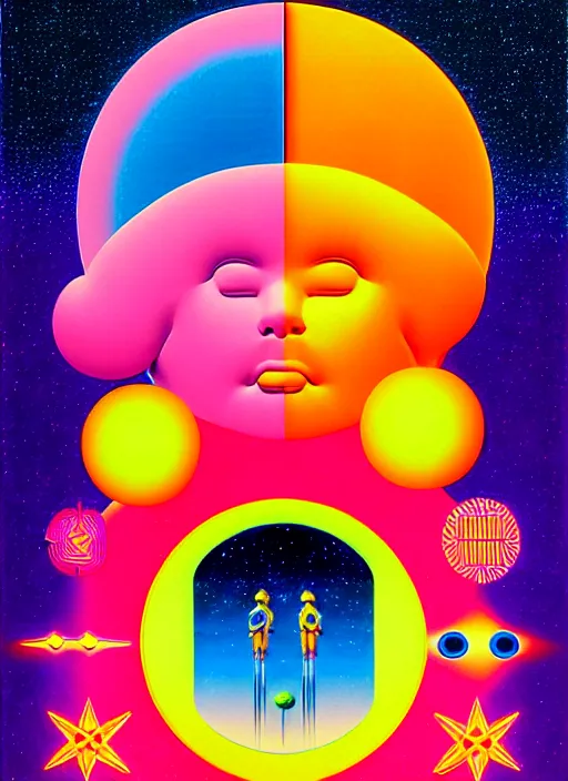 Image similar to horoscope by shusei nagaoka, kaws, david rudnick, airbrush on canvas, pastell colours, cell shaded, 8 k,