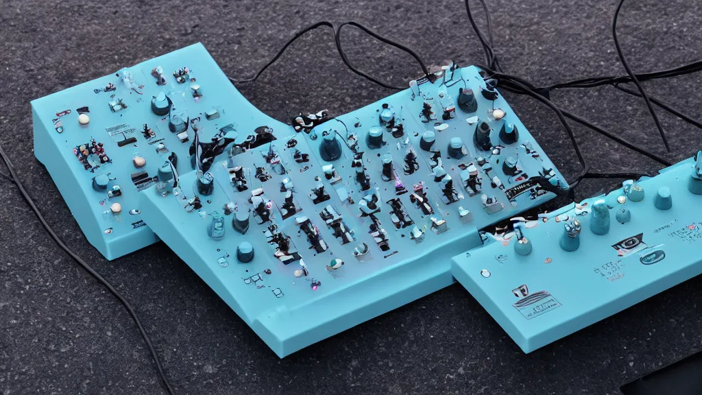 Image similar to seapunk seasick rake synthesizer