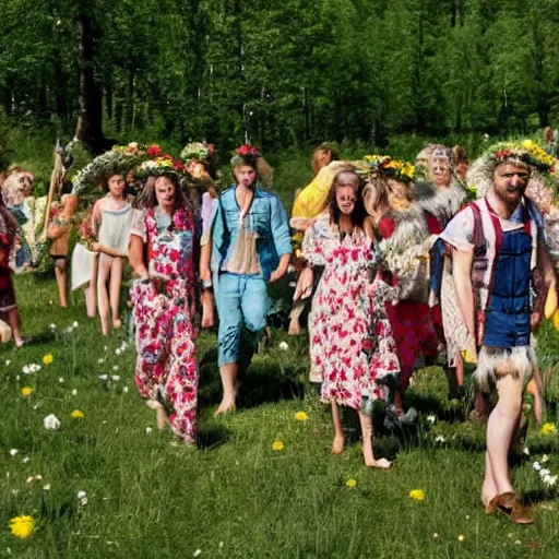 Image similar to midsommar