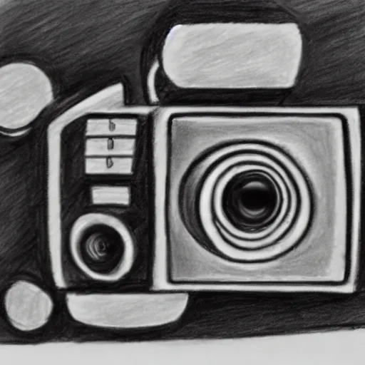 Prompt: camcorder drawing