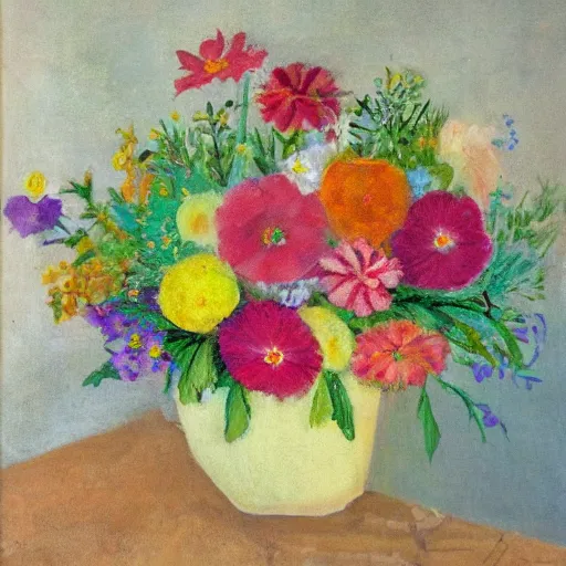 Prompt: flower bouquet by Jacob Marrel