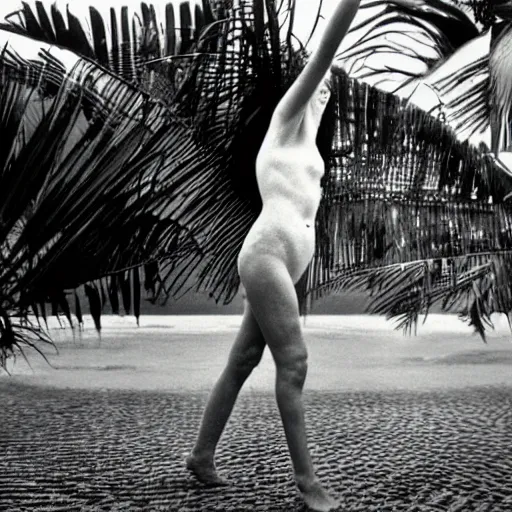 Image similar to Pina Coladas in the rain, by Lucien Clergue