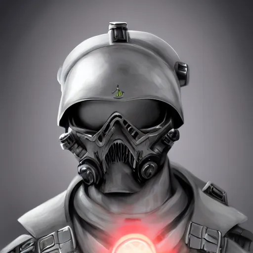 Prompt: death soldiers military headgear helmet nano tech mechanical mask vision future trending on artstation digital paint 4 k 8 k digital painting