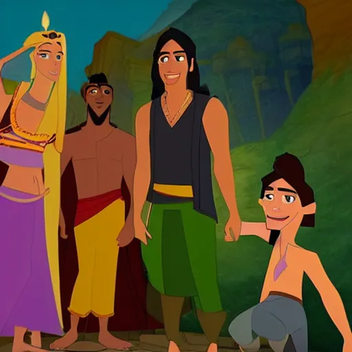 Prompt: the road to el dorado by dreamworks