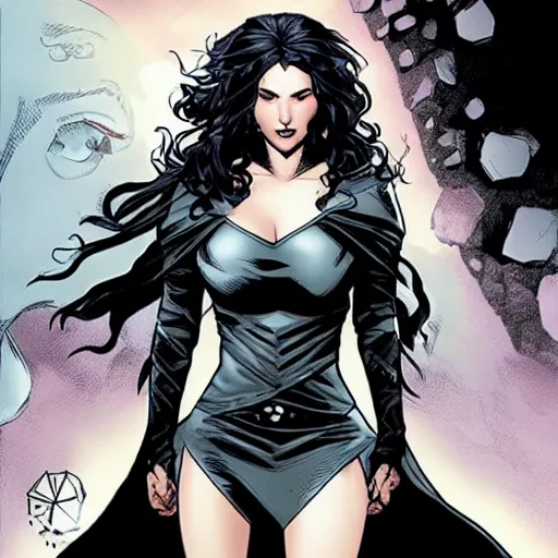 Image similar to yennefer in marvel comics