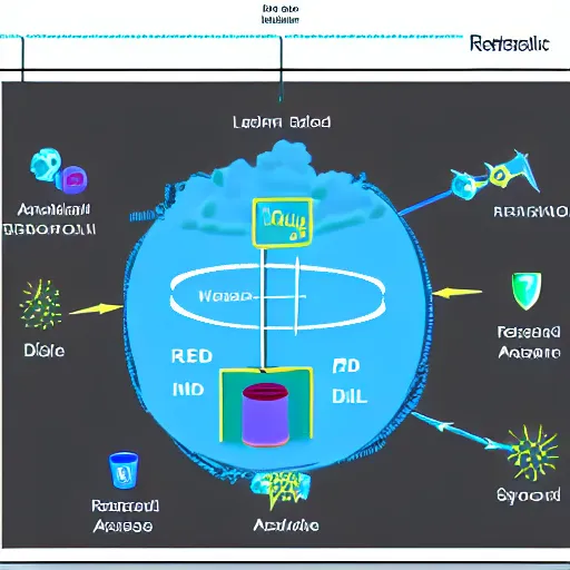 Image similar to Artificial Intelligence diagram of Stable Diffusion aka dream, Realistic, HDR, Clear Image, readable diagram,