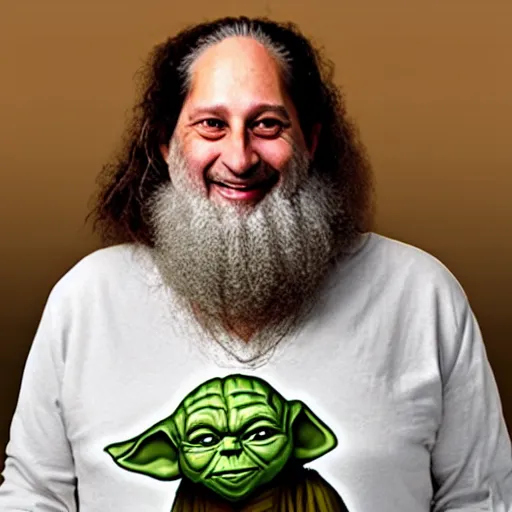 Prompt: Richard Stallman as Yoda