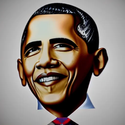 Image similar to toothpaste bottle with barack obama's face as the logo