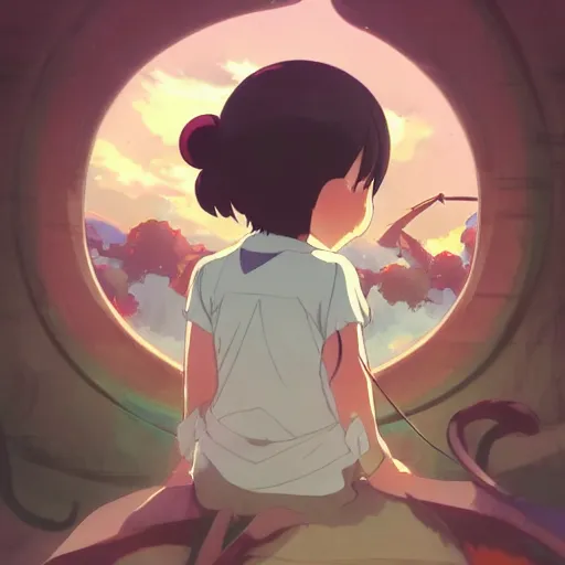Image similar to a teacher mouse, illustration concept art anime key visual trending pixiv fanbox by wlop and greg rutkowski and makoto shinkai and studio ghibli and kyoto animation symmetrical facial features