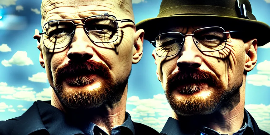 Image similar to Tom Hardy as Breaking Bad, walter white 4K quality Photorealismn