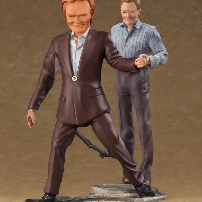 Image similar to Conan O'Brien, a GOODSMILE figure of Conan O'Brien, figurine, detailed product photo,