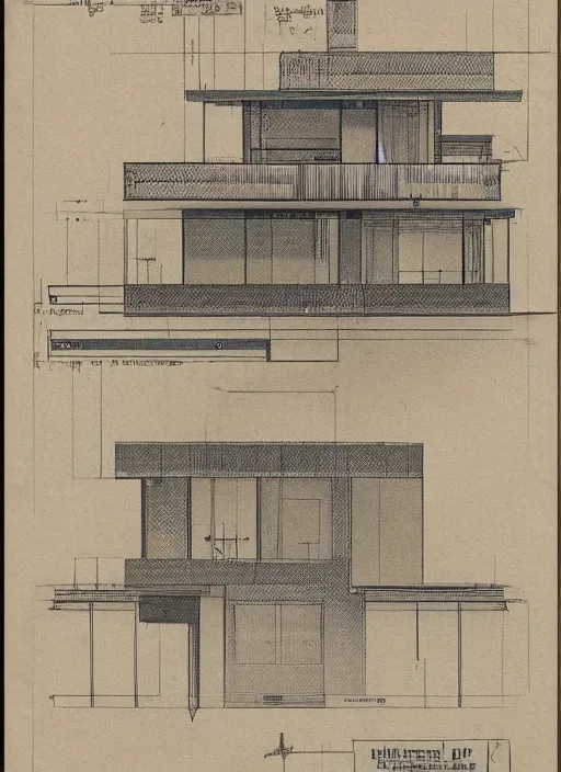 Prompt: a blueprint design of the concept of envy