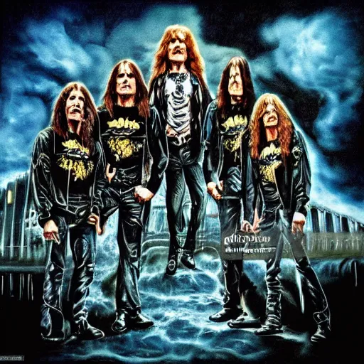 Image similar to Megadeth, album cover,